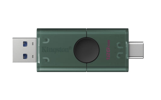 Kingston Technology DataTraveler 128GB USB-A + USB-C 3.2 Gen 1 DuoG2