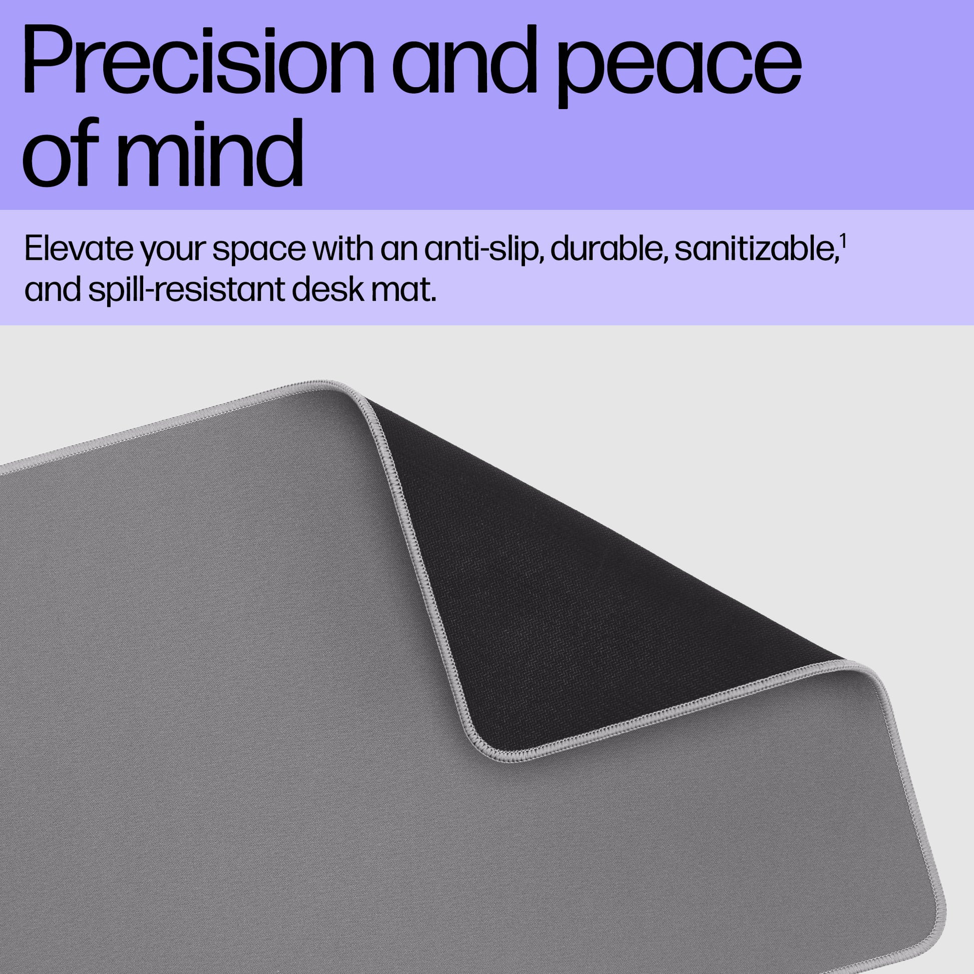HP 200 Sanitizable Desk Mat