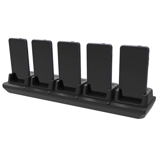 SAMSUNG (KOAMTAC) XCOVER5 - 5 SLOT CHARGING DOCK, POGO (BLACK)