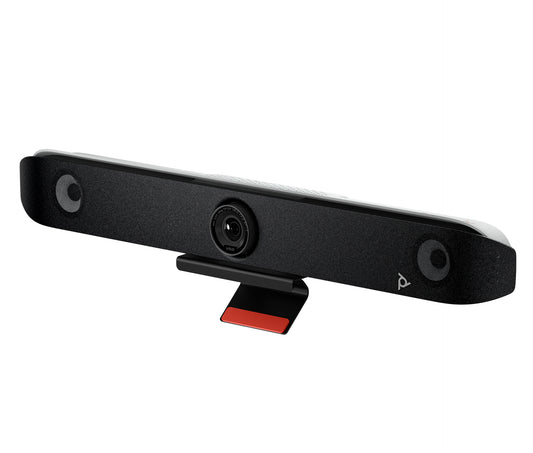 HP POLY STUDIO V52 USB VC BAR, 4K 20MP CAMERA, 95 FOV, 5X ZOOM, 4-WAY SPEAKERS, MED ROOM