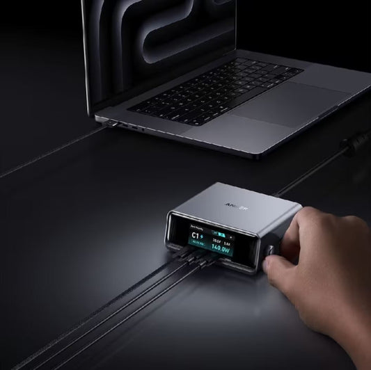 ANKER PRIME CHARGER 250W, 6 PORTS, GAN PRIME A2345