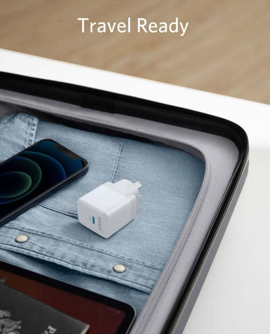 ANKER POWERPORT III 20W PD USB-C CHARGER -WHITE