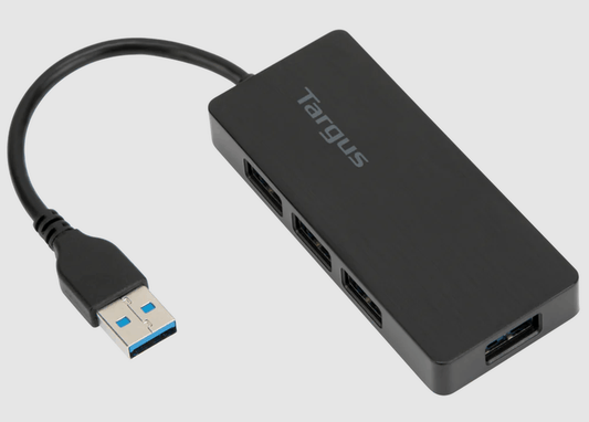 TARGUS ACH124US, 4-PORT USB3.0 BUS POWERED HUB
