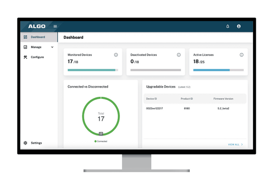 ALGO DEVICE MANAGE PLATFORM PRO LICENSE 25 LICENSE BUNDLE