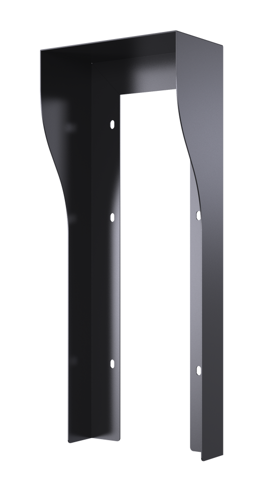 R20K & R20B(2.3.4.5 BUTTONS) ON WALL RAIN HOOD - BLACK
