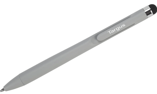 TARGUS AMM16304AMGL ANTIMICROBIAL 2-IN1, SMOOTH GLIDE STYLUS AND PEN - GREY