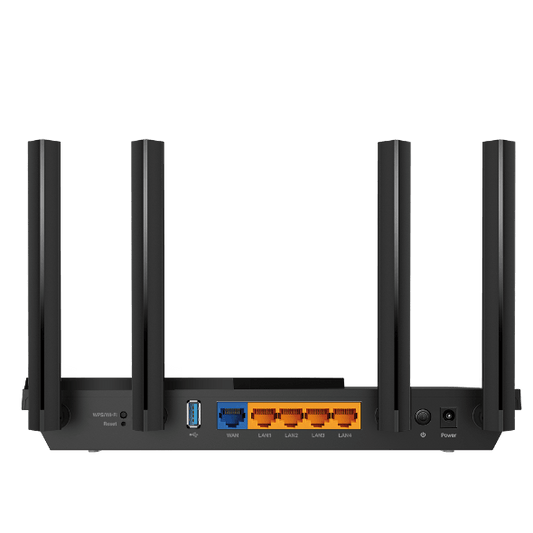 TP-LINK ARCHER AX3000 WI-FI 6 DUAL-BAND ROUTER, EASYMESH, 2.5GbE(1), GbE(4) 3YR