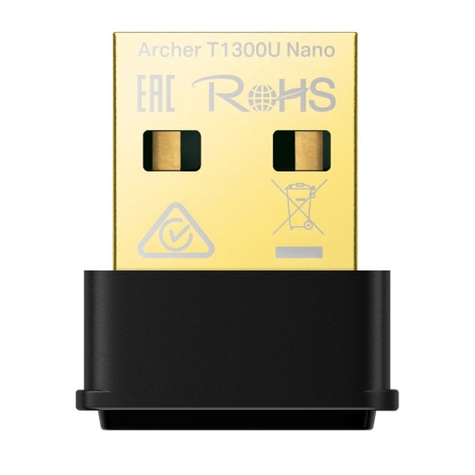 TP-LINK ARCHER AC1300 WI-FI DUAL-BAND NANO USB ADAPTER, MU-MIMO, 3YR