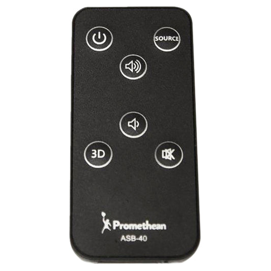 REMOTE CONTROL FOR PROMETHEAN ACTIVSOUNDBAR - VERSIONS 1-2