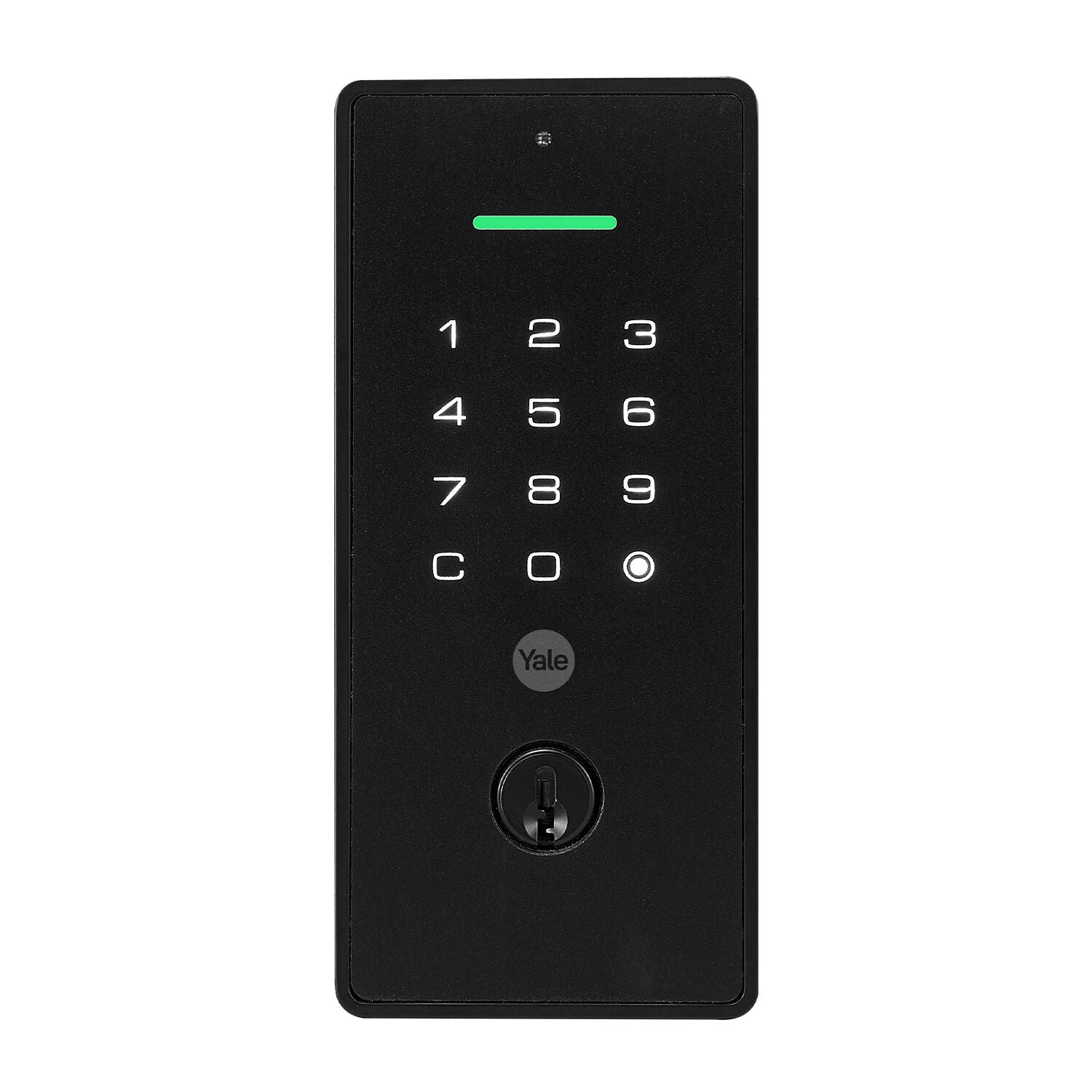 Yale Libi Digital Deadbolt Lock, Keyed – Matte Black (YLBD226NRMBK)
