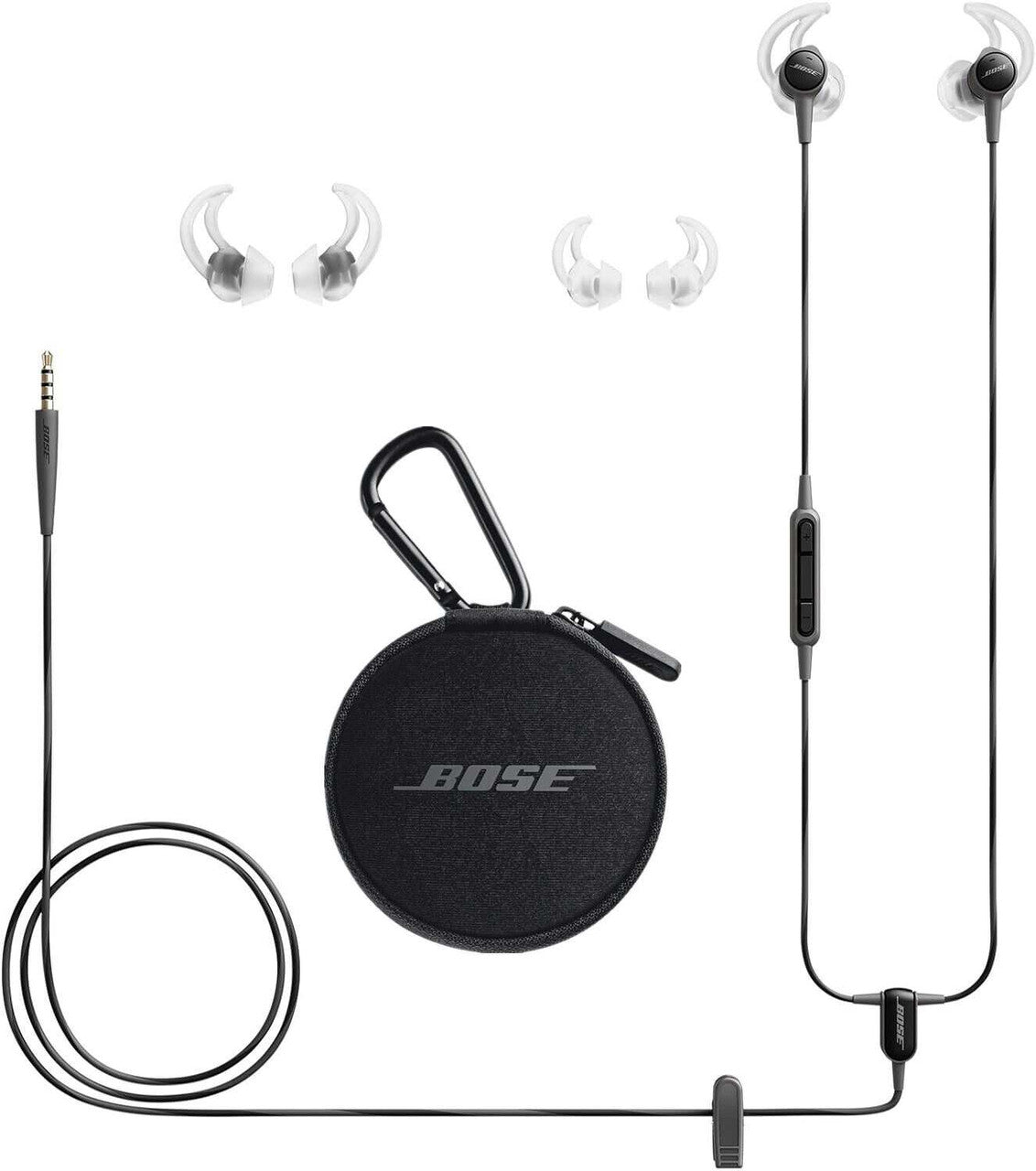 Bose SoundTrue Ultra in-Ear Headphones for Apple Devices Charcoal- Reconditioned