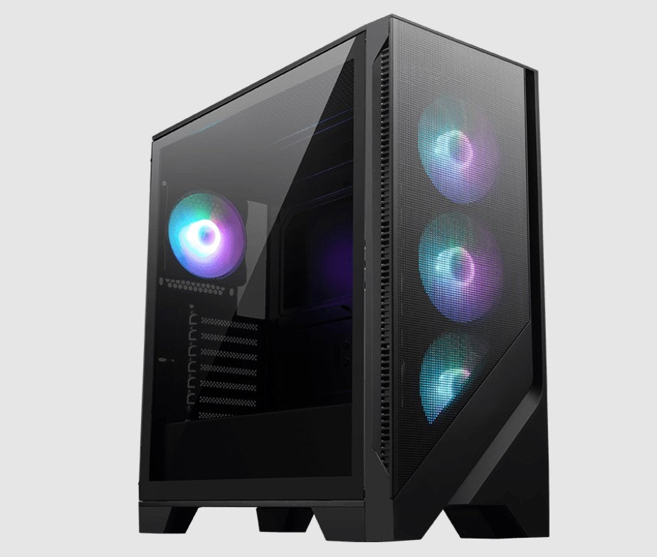 MSI MAG FORGE 321R AIRFLOW Micro ATX Case, 2x USB 3.2, 1x Mic-in / Audio-out, 1x LED, 1x 2.5', 2x 2.5'/3.5', Micro ATX / Mini ITX