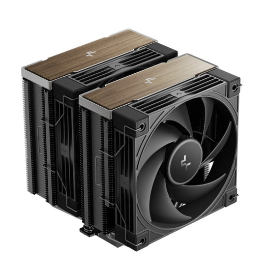 DeepCool AK620 G2 Wood Grain Top Cover CPU Cooler, 4-pin PWM, Hydro Bearing Intel LGA1851/1700/1200/1151/1150/1155/ AM5/AM4