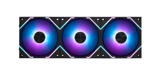 MSI MPG EZ120 ARGB- 3B Fan, 3 x MPG EZ120 ARGB fans, 7-pin JAF / 4-pin PWM & 3-pin ARGB, 0~1900 RPM ±10%, 73.82 CFM
