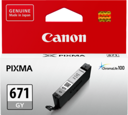 CANON CLI671GY GREY INK TANK FOR MG5760BK MG6860 M7760