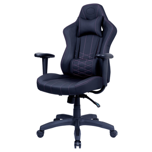 COOLER MASTER CALIBER E1 GAMING CHAIR BLACK, PREMIUM COMFORT&STYLE, BREATHABLE LEATHER, ER