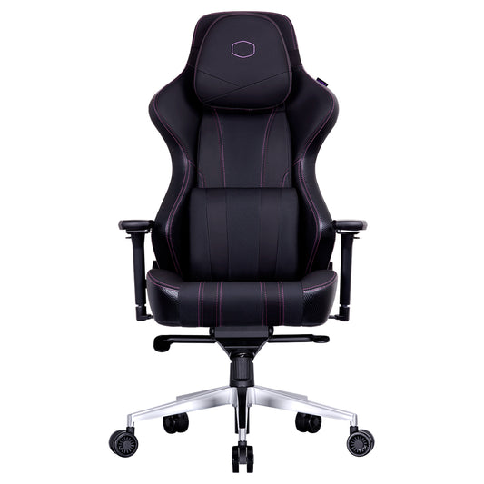 COOLER MASTER CALIBER X2 GAMING CHAIR BLACK, ULTRA COMFORTABLE MEMORY FOAM HEAD AND LUMBAR