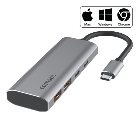 COMSOL USB-C 4 PORT HUB 10GBPS