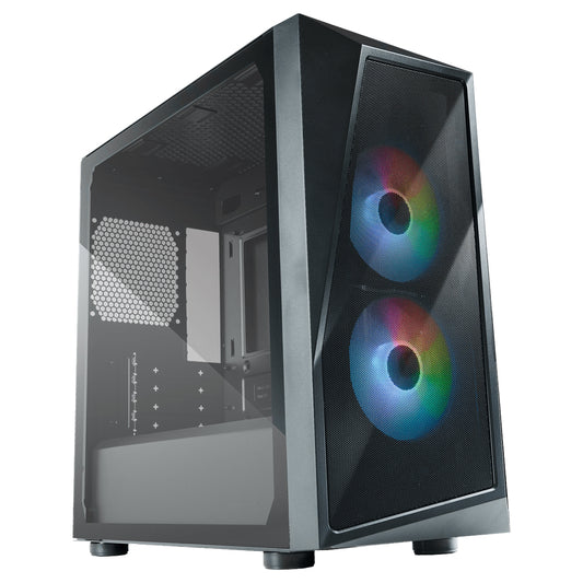 COOLER MASTER MATX, MESH GEODE FRONT PANEL, ARGB FAN(2), 2YR