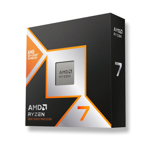 AMD Ryzen 7 9800X3D: 8-core, 16-thread Zen 5 CPU, 5.2GHz boost, 96MB L3 cache, 120W TDP, DDR5, PCIe 5.0, Radeon Graphics, AM5 socket, 4nm process
