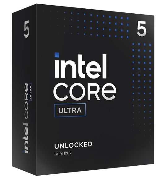 Intel Core Ultra 5 Processor 245K LGA1851 (24M Cache, Up to 5.20 GHz)(15th Gen), Integrated Graphics. Please note: No CPU Cooler Included