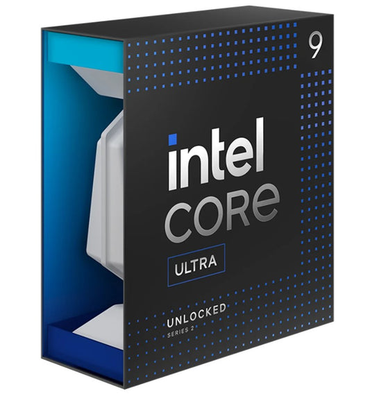Intel Core Ultra 9 Processor 285K LGA1851 (36M Cache, up to 5.70 GHz)(15th Gen), Integrated Graphics Please note: No CPU Cooler Included