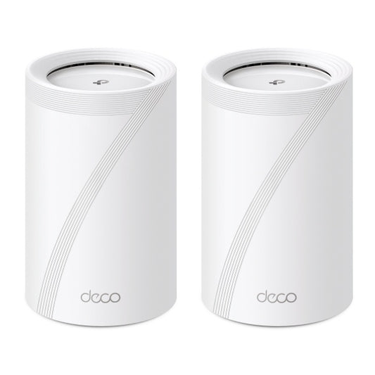 TP-LINK DECO BE11000 MESH WI-FI 7 TRI-BAND SYSTEM, 2.5 GbE(4), ANT(4), 2-PACK, 3YR