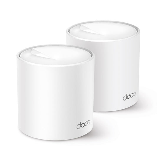 TP-LINK DECO X60 2-PACK AX3000 SMART WHOLE HOME MESH WIFI SYSTEM, 3YR