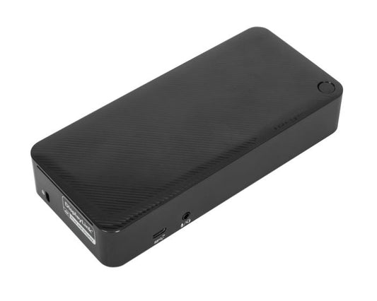 TARGUS UNIVERSAL DOCKING STATION, 4K, 100W PD, USBC(1), HDMI(2),DP(2),LAN, USB(4), 3YR