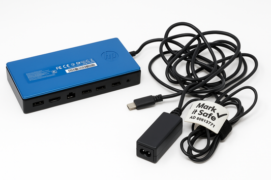 HP USB-C Docking Station TPA-B01 HDMI Display Port USB C - 8CJ716Q90J