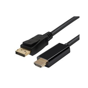 COMSOL 2MTR DISPLAYPORT MALE TO HDMI MALE CABLE