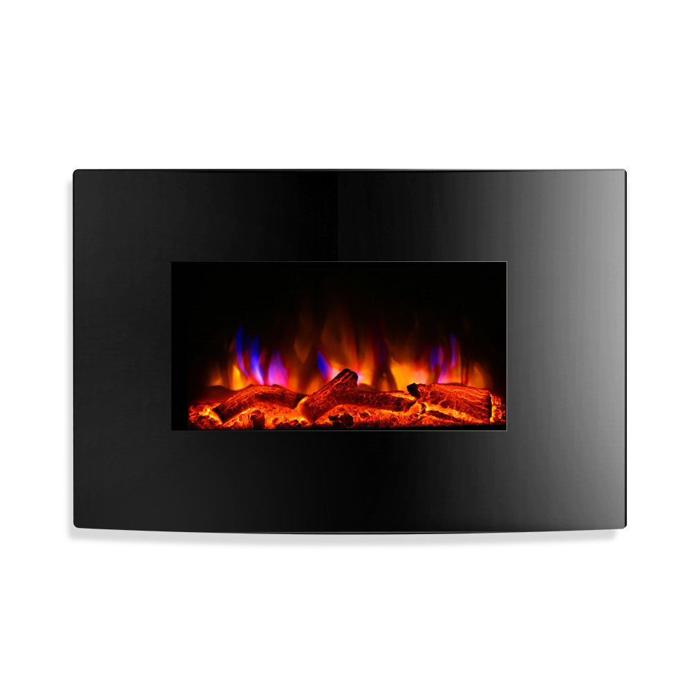 Devanti Electric Fireplace Fire Heater 2000W