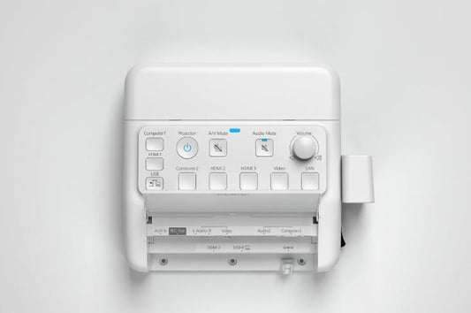 EPSON PROJECTOR CONTROL BOX WITH AUDIO CONTROL & CABLE MANAGEMENT - 2X HDMI
