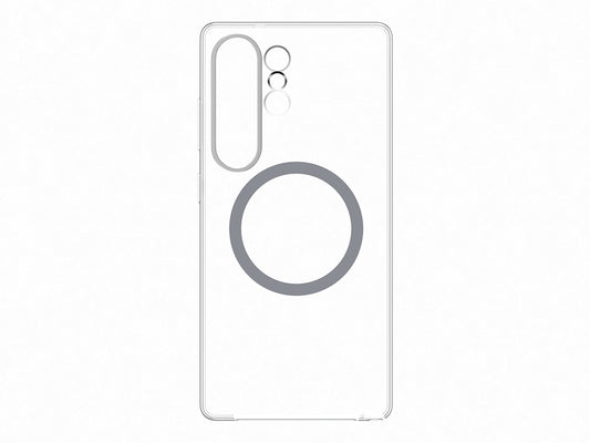 SAMSUNG GALAXY S25 + CLEAR CASE (TRANSPARENT)