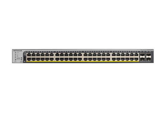 NETGEAR (GS752TPP) 48-PORT SMART MANAGED SWITCH, POE+(48) 760W, SFP(4), LIFE WTY