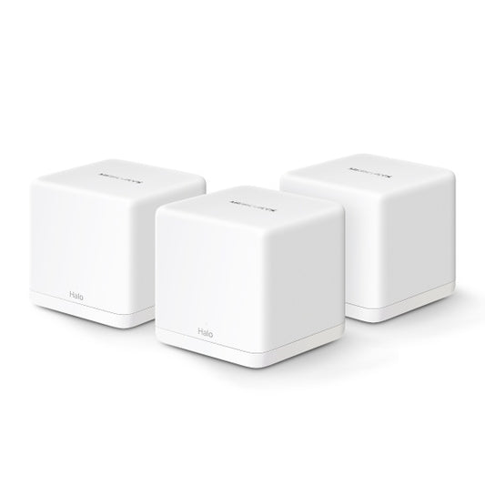 TP-LINK MERCUSYS HALO AX1500 MESH WI-FI 6 DUAL-BAND SYSTEM, GbE(2), 3-PACK, 2YR
