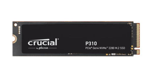 Crucial P310 4TB Gen4 2280 NVMe SSD 7100/6000 MB/s R/W 800TBW 1000K/1000K IOPS 1.5M hrs MTTF Full-Drive Encryption M.2 PCIe4 5yrs ~CT4000P3PSSD8