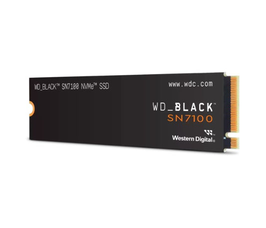 Western Digital WD BLACK SN7100 NVMe - 500GB SSD - 6800MB/s 5800MB/s R/W 760K/1200K IOPS M.2 2280 PCIe4.0 5yrs ~WDS500G4X0E-00CJA0
