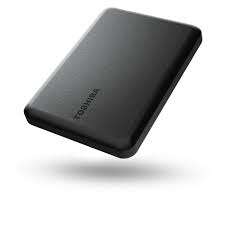 TOSHIBA 4TB CANVIO PARTNER A5 - USB-C 2.5" PORTABLE HARD DRIVE, BLACK, 3YR