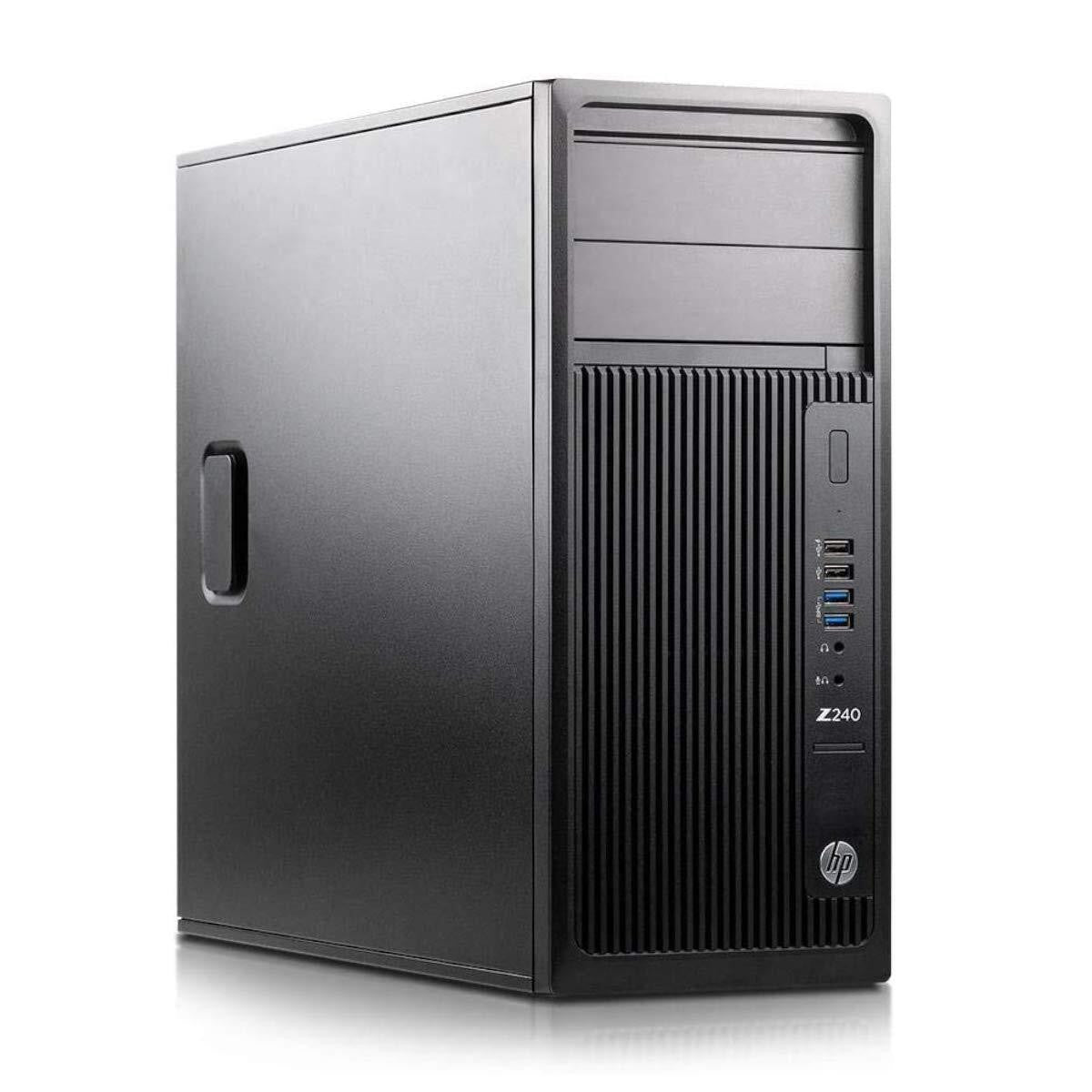 HP Z240 Workstation Tower Xeon E3-1280 v5 3.70GHz 64GB RAM 256GB SSD Win 10 Pro (Refurbished)