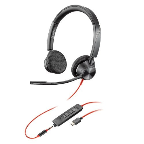 POLY BLACKWIRE 3325 MICROSOFT TEAMS CERTIFIED USB-C HEADSET
