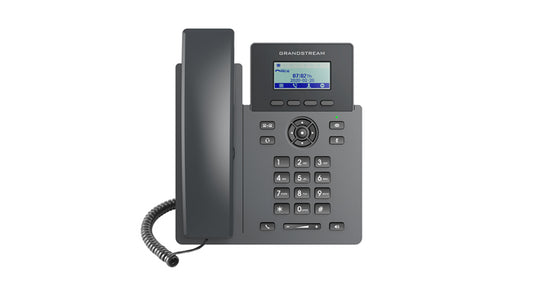 *LS Grandstream GRP2601 Carrier Grade 2 Line IP Phone, 2 SIP Accounts, 2.2' LCD, 132x48 Screen, HD Audio, PSU Included, 5 way Conference, 1Yr Wty