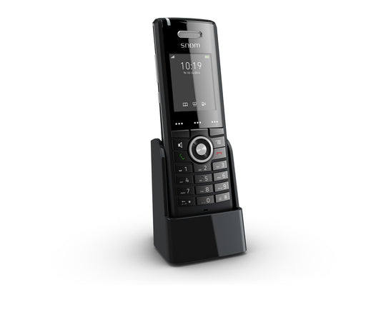 SNOM M65 Professional DECT Handset, Wideband HD Audio Quality Corded (LS), Advanced Voice Quality, 6 Polyphonic Ringtones