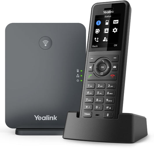 Yealink W77P High-Performance IP DECT Solution including W57R Rugged H ...