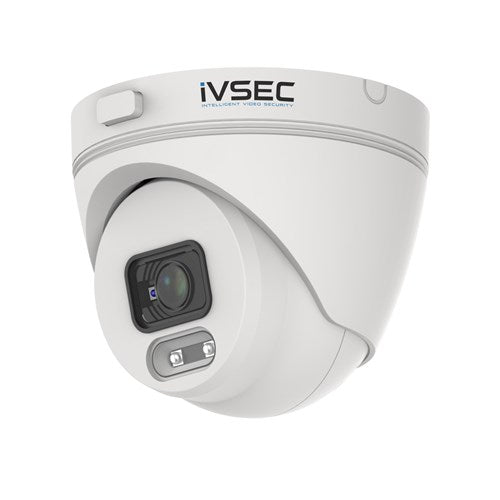 IVSEC TURRET IP CAMERA  4MP  2.8MM FIXED LENS  25FPS  POE  IP66  30M IR  MIC