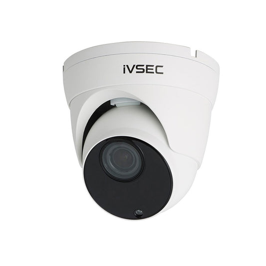 IVSEC TURRET IP CAMERA  8MP  2.7MM-13.5MM MOTORISED LENS  25FPS  POE  IP66  45M IR
