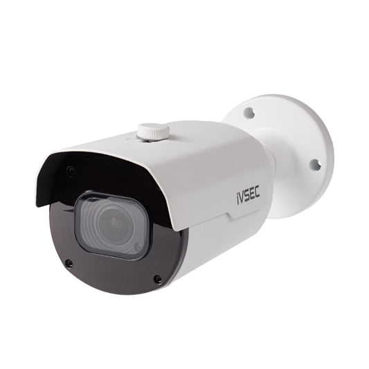 IVSEC BULLET IP CAMERA  8MP  2.8MM-12MM MOTORISED LENS  25FPS  POE  IP66  45M IR  IVS
