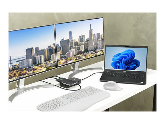 KENSINGTON SD1700P USB-C DUAL 4K MOBILE DOCK W/ QI CHARGING, 100W, 3YR