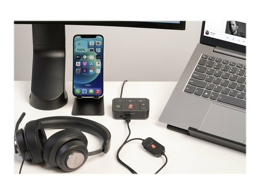 KENSINGTON SINGLE MONITOR DESKMOUNT, SLIM, UP TO 32" & 8KG, VESA 75x75, 100x100 - BLACK