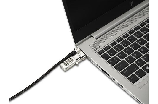 KENSINGTON COMBINATION NOTEBOOK LOCK, UNIVERSAL LOCK SLOTS -TBAR/N17/NANOSAVER